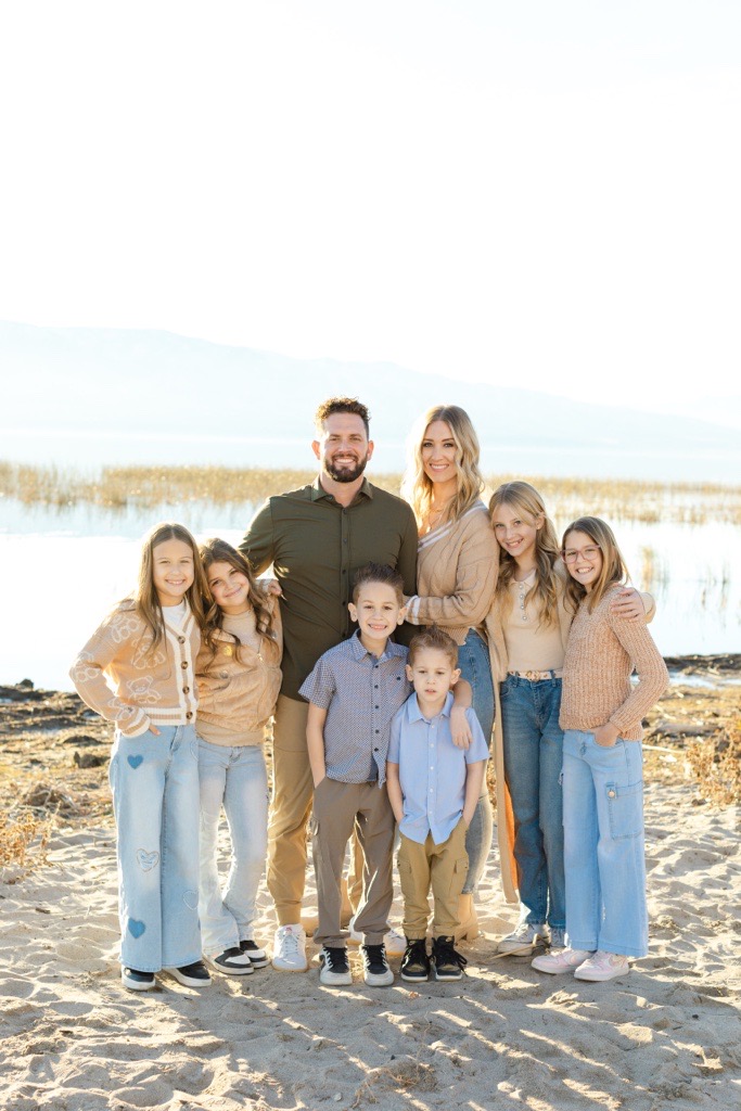 Family photo of Matthew Gallego and his family for the Cruz Development page.